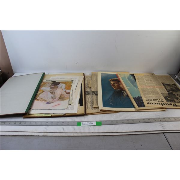 Scrap Book, Newspaper