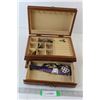Image 1 : Jewelry Box, Costume Jewelry, Watches