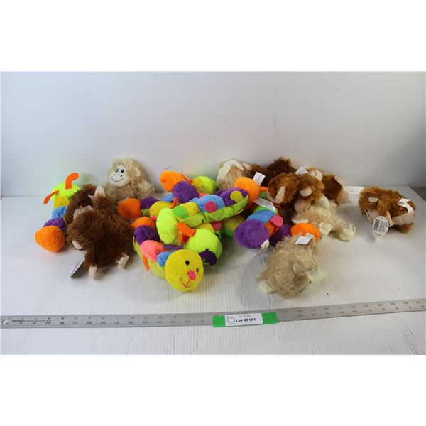 Stuffies - Caterpillars and Monkeys