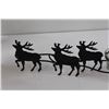 Image 3 : (3) Nutcracker Decor & Reindeer Candle Holder w/Candles