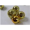 Image 3 : (30+) Gold Christmas Tree Ornaments - Assorted