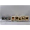 Image 1 : (8) Vintage Christmas Ornaments in Boxes - Assorted