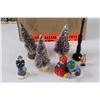 Image 2 : Christmas Figurine Sets - Assorted & Window Decor, Ornaments - Assorted