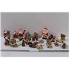 Image 1 : (30+) Christmas Magnets, Figurines, & Ornaments - Assorted
