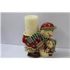 Image 2 : Snowman Candle Holder, Various Garlands, Christmas Crackers in Box, Misc.