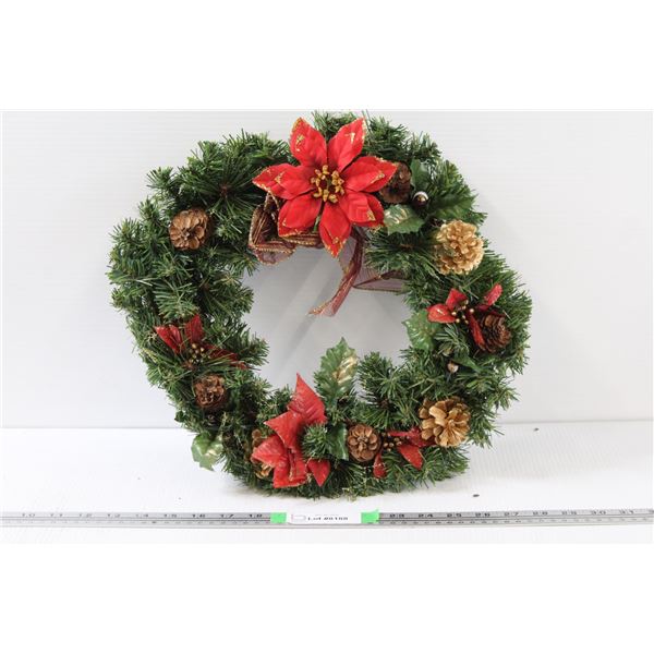 Christmas Wreath - 14" Diameter