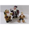 Image 2 : (6) Ceramic Christmas Figurines