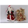 Image 1 : Santa & Angel Tree Toppers/Decor - Assorted Sizes