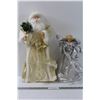 Image 1 : Santa & Angel Tree Toppers/Decor - Assorted Sizes