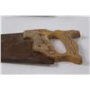 Image 2 : (2) Vintage Wood Saws - 30" Long