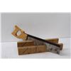 Image 2 : (2) Wood Saws & Mitre Box