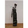 Image 1 : * Vintage Golf Bag w/ Wilson & Spalding Golf Clubs - Some Wear