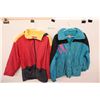 Image 1 : (2) Retro Wind Jackets - Approx Medium