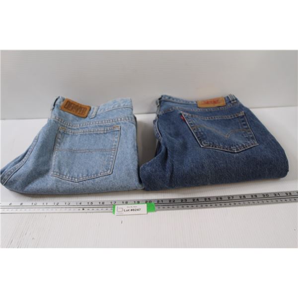 Denver Hayes & Levi's Men's Jeans - Size 36