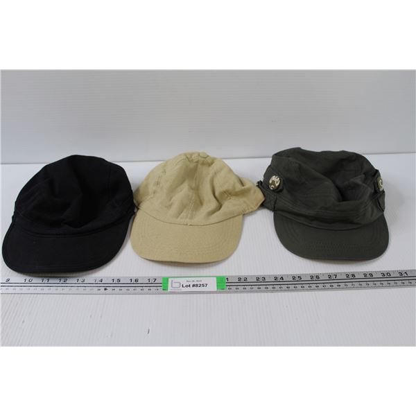 (3) Hats - One Size Fits All