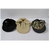 Image 2 : (3) Hats - One Size Fits All