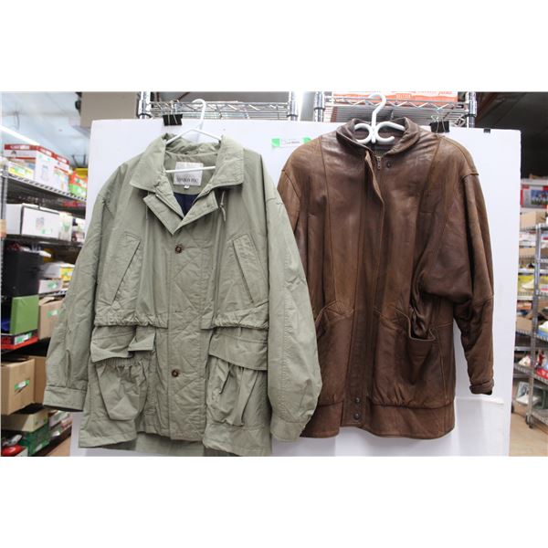 (2) Men's Jackets - Size Medium