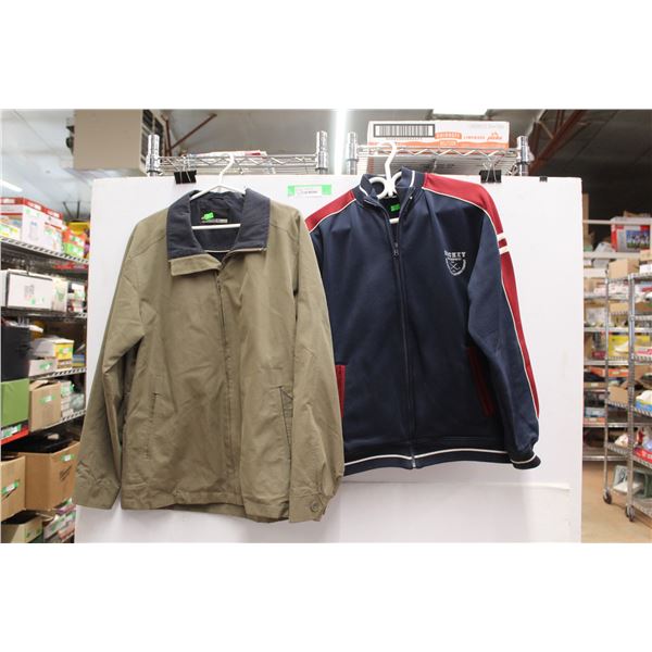 (2) Men's Jackets - Size Small & Medium