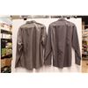 Image 3 : (2) Men's Button-Up Shirts - Size 15.5" x 16.5"