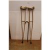Image 1 : * Crutches - Some Wear - 50" & Cane - 31"