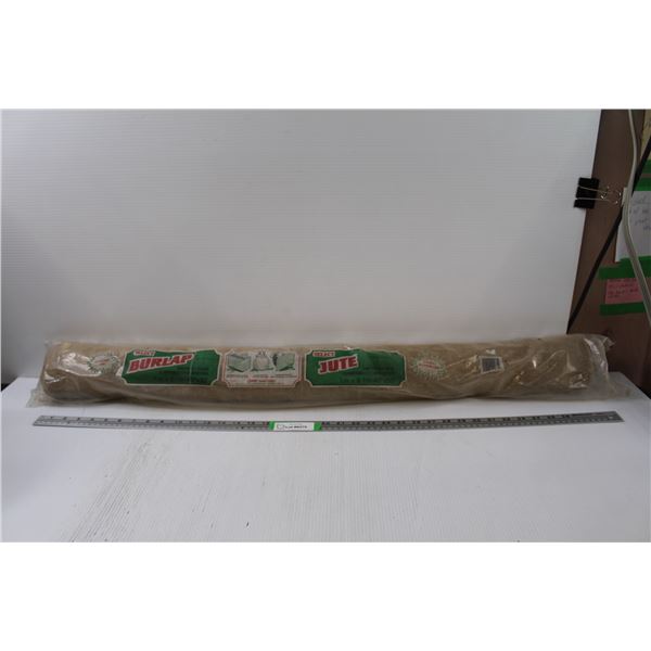 Jute/Burlap Roll - 40" x 30" - Appears Sealed