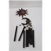 Image 3 : (3) Wind Chimes - Assorted Sizes