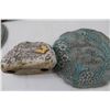 Image 2 : (5) Garden Decor "Stones" - Some Wear