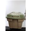 Image 3 : * Storage Tote w/ Attached Lid - Some Wear - 32" x 17" x 24"