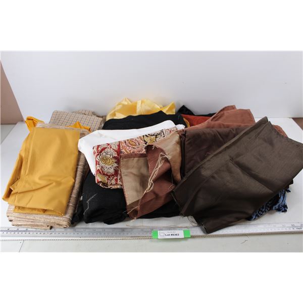 Lot Of Various Fabric Pieces