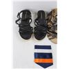 Image 2 : (2) Pairs Of Women's Sandals, LA Hearts, Streetwear Society, Approximately Size 8 And 9, Fabric Patc