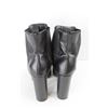 Image 2 : Streetwear Society Leather High Heel Boots-  Size 8