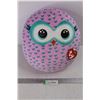 Image 1 : TY Squish Owl Plushie, 12'' x 14''