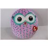Image 2 : TY Squish Owl Plushie, 12'' x 14''