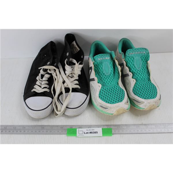 (2) pairs Of Women's Shoes, Revolution Dancewear, New Balance- Both Approximately Size 9