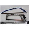 Image 3 : (2) Hack Saws/ Bow Saws, 24'' Level - As Is