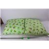 Image 1 : (2) Frog Themed Pillows- Both 16'' x 16''