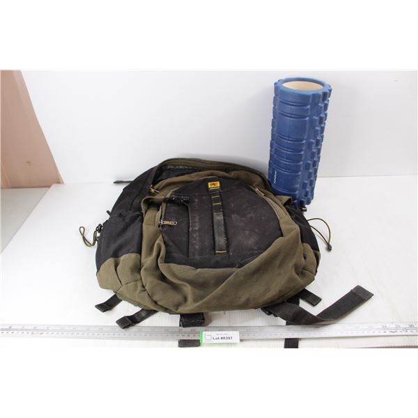 Pur Athletics Back Rolling Exercise Object, Fashion Bags Backpack