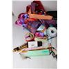 Image 3 : Lot Of Various Items, School supplies, Pencil Cases, Ribbons, Misc.