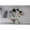 Image 1 : Lot Of Various Costume Jewellery w/ Mesh Pen Holder, Misc.