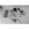 Image 2 : Lot Of Various Costume Jewellery w/ Mesh Pen Holder, Misc.