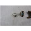 Image 2 : (2) Rings, Animal Claw Necklace Pendant