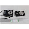 Image 1 : (2) Digital Cameras, Samsung Digimax S600, Kodak Easyshare Touch- Both As Is