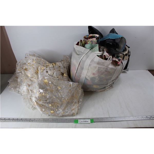 Lot Of Various Pieces Of Fabric