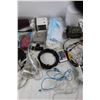 Image 3 : Lot Of Various Items, Blow Dryer- Powers On, Disposable Masks, Misc.