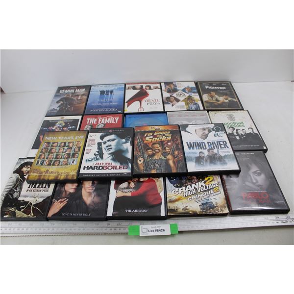 (19) Various DVDs, Wind River, Gemini Man, Misc.