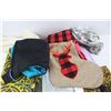 Image 2 : Lot Of Various Fabric Pieces, Christmas Stocking, Misc.
