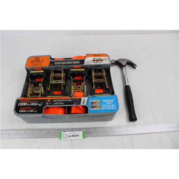 Clawtooth Hammer, Smartstrap 1'' Rachet Straps- NIB