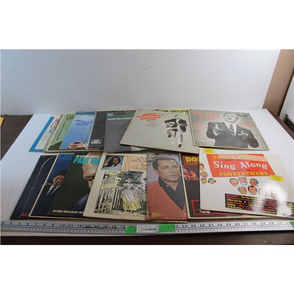 (10+) Vinyl Records - Roger Whittaker's, Sing Along and John McCormack