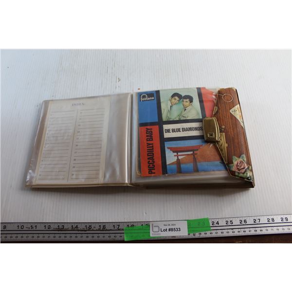 45 RPM Records and Case