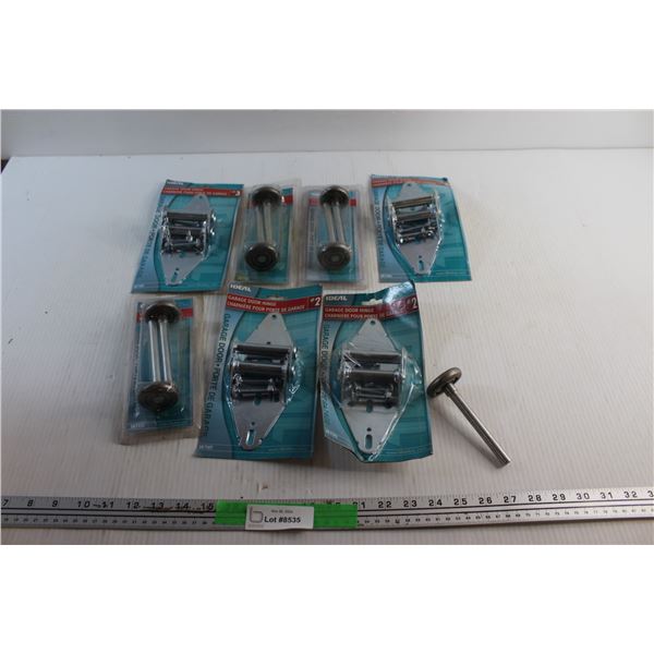 Garage Door Hinges and Steel Rollers